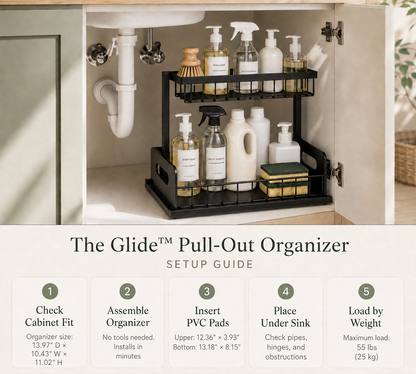 The Glide™ Pull-Out Organizer