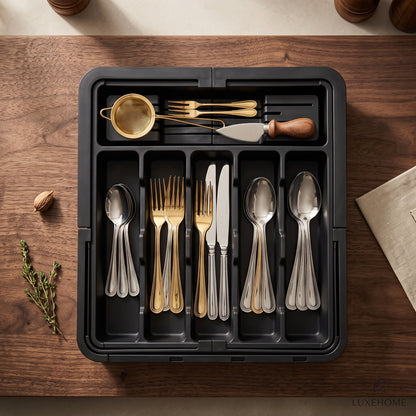 The Array™ Expandable Cutlery Organizer
