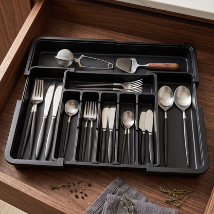 The Array™ Expandable Cutlery Organizer