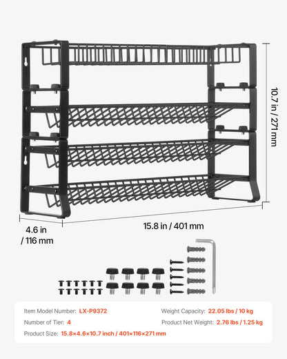 Spice Rack Organizer 18x11in