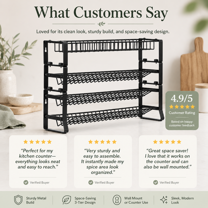 18×11 Spice Rack Organizer